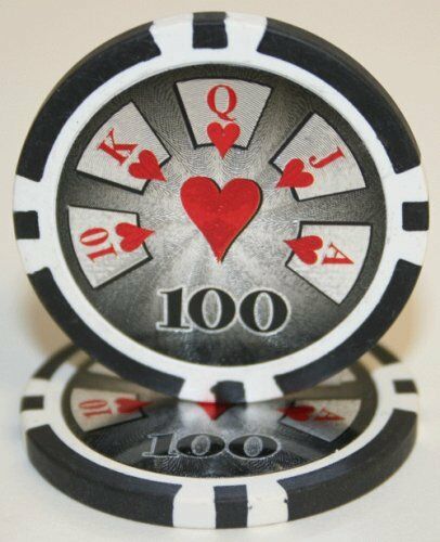 (25) $100 High Roller Poker Chips