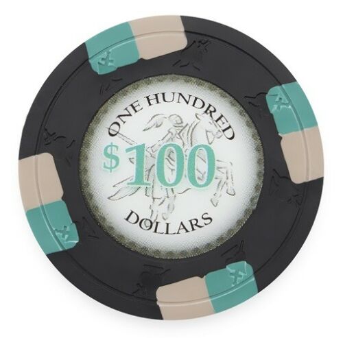 (25) $100 Poker Knights Poker Chips