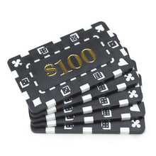 Load image into Gallery viewer, (5) $100 Poker Plaques