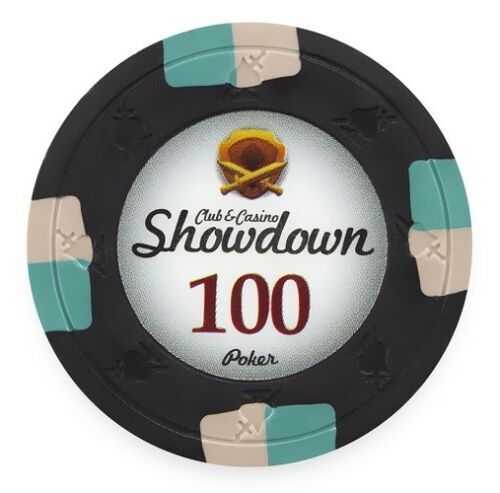 (25) $100 Showdown  Poker Chips