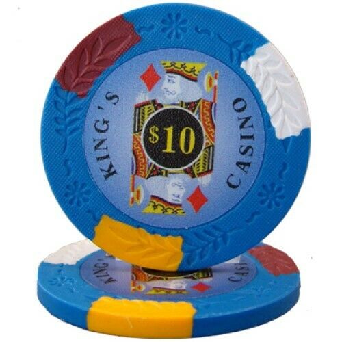 (25) $10 Kings Casino Poker Chips