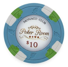 Load image into Gallery viewer, (25) $10 Monaco Club Poker Chips