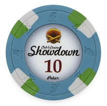 Load image into Gallery viewer, (25) $10 Showdown Poker Chips