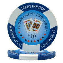 Load image into Gallery viewer, (25) $10 Tournament Pro Poker Chips