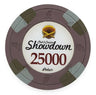 Brown $25,000 Showdown poker chip
