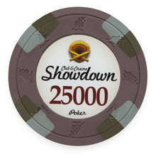 Load image into Gallery viewer, (25) $25000 Showdown Poker Chips