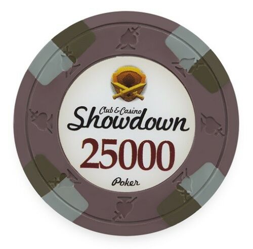 (25) $25000 Showdown Poker Chips