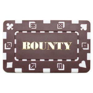 (5) BOUNTY Poker Plaques