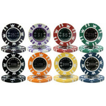 Load image into Gallery viewer, Coin Inlay Poker Chip Sample Set