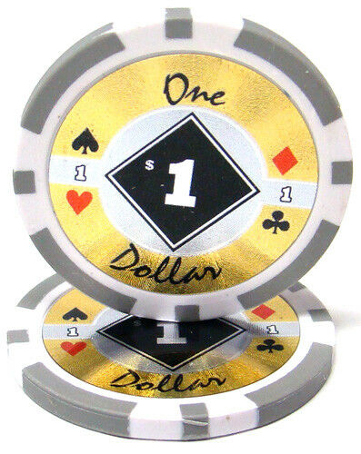 Black Diamond Poker Chips
