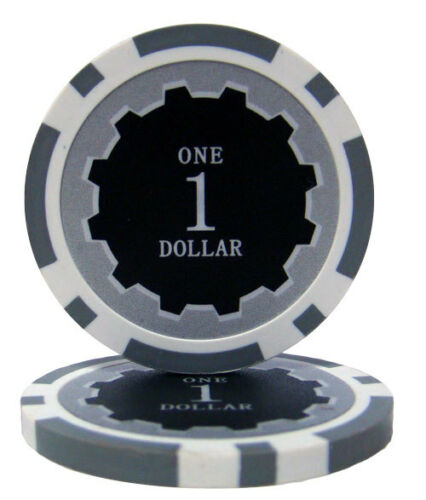 (25) $1 Eclipse Poker Chips