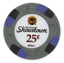 Load image into Gallery viewer, (25) 25 Cent Showdown Poker Chips