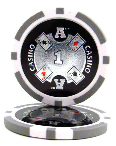 (25) $1 Ace Casino Poker Chips