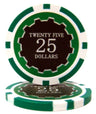 Green $25 Eclipse poker chip
