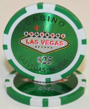 Load image into Gallery viewer, Las Vegas Poker Chip Sample Set