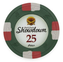 Load image into Gallery viewer, (25) $25 Showdown Poker Chips