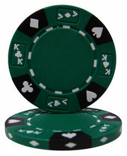 Load image into Gallery viewer, Ace King Suited Poker Chip Sample Set