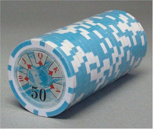 (25) $50 Ben Franklin Poker Chips