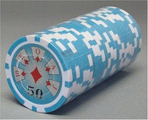 (25) $50 High Roller Poker Chips