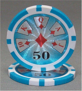 High Roller Poker Chip Sample Set
