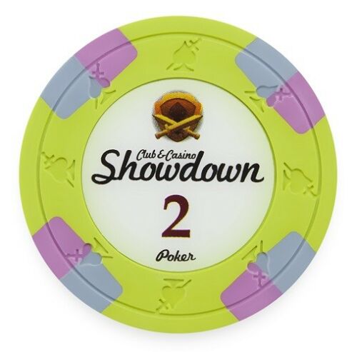 (25) $2 Showdown Poker Chips