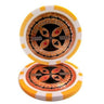 Orange $10,000 Ultimate poker chip