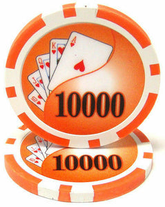 (25) $10000 Yin Yang Poker Chips