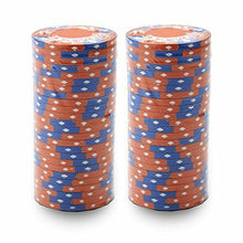 Load image into Gallery viewer, (25) Orange Ace King Suited Poker Chips