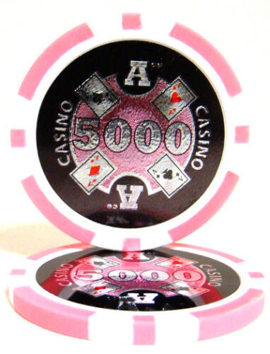 Ace Casino Poker Chips