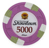 Pink $5,000 Showdown poker chip