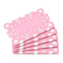 Load image into Gallery viewer, (5) Pink Poker Plaques