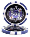 Purple $500 Ace Casino poker chip