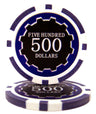 Purple $500 Eclipse poker chip