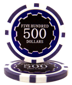 (25) $500 Eclipse Poker Chips