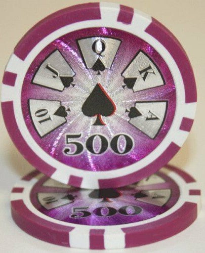 (25) $500 High Roller Poker Chips