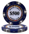 Purple $500 Monte Carlo poker chip