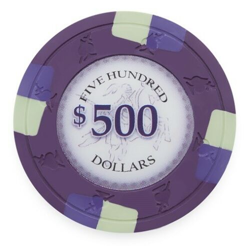 (25) $500 Poker Knights Poker Chips