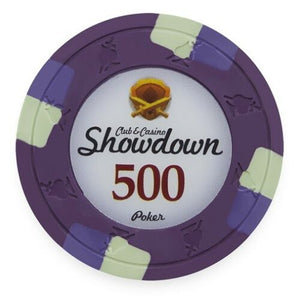 (25) $500 Showdown Poker Chips