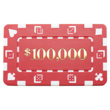 Load image into Gallery viewer, (5) $100000 Poker Plaques