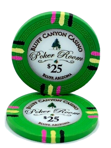 Bluff Canyon Poker Chips