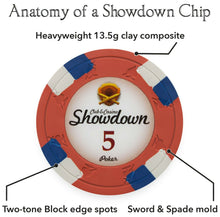 Load image into Gallery viewer, 500 Showdown Poker Chip Set with Aluminum Case
