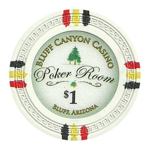 Bluff Canyon Poker Chip Sample Set