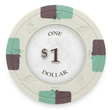 Load image into Gallery viewer, (25) $1 Poker Knights Poker Chips