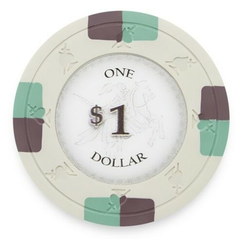 (25) $1 Poker Knights Poker Chips