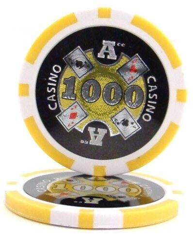 Ace Casino Poker Chips