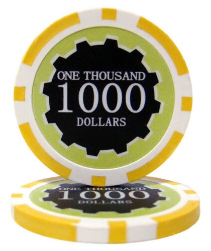 (25) $1000 Eclipse Poker Chips
