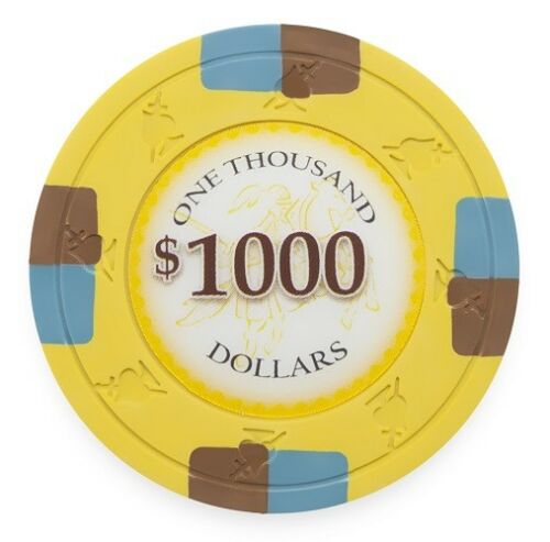 (25) $1000 Poker Knights Poker Chips