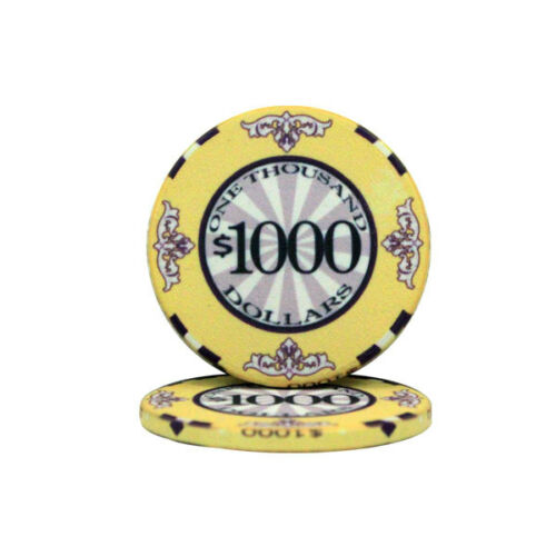 (25) $1000 Scroll Poker Chips