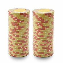 Load image into Gallery viewer, (25) Yellow Ace King Suited  Poker Chips